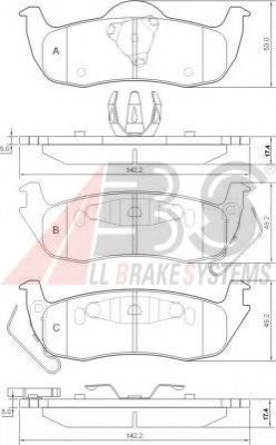 37534 ABS Brake System Brake Disc