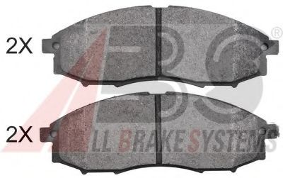 37541 OE ABS Brake Pad Set, disc brake