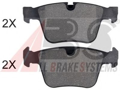 37604 OE ABS Brake Pad Set, disc brake