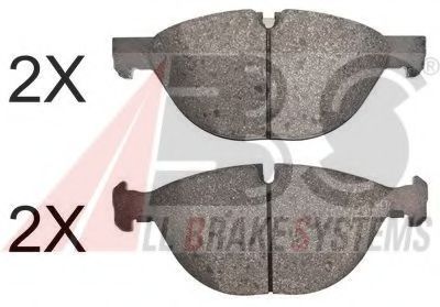 37610 OE ABS Brake Pad Set, disc brake