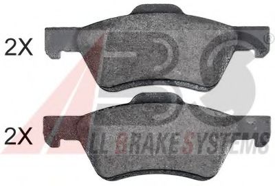 37673 OE ABS Brake Pad Set, disc brake