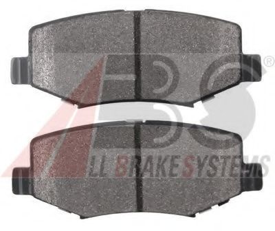 37698 ABS Brake System Brake Pad Set, disc brake