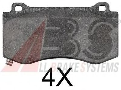 37705 OE ABS Brake Pad Set, disc brake