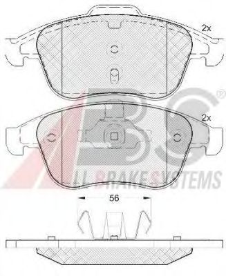 37744 ABS Track Control Arm