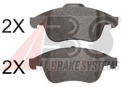 37744 OE ABS Brake System Brake Pad Set, disc brake