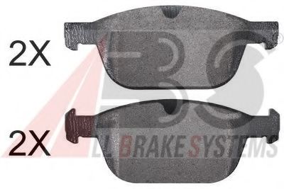 37750 OE ABS Brake Pad Set, disc brake