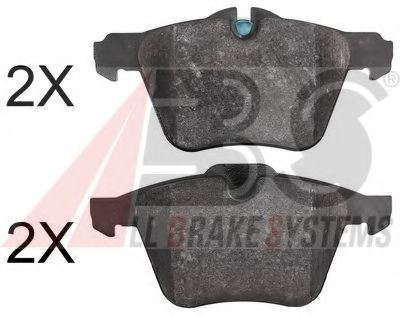 37753 ABS Brake System Brake Pad Set, disc brake