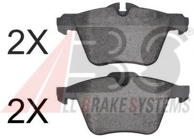 37753 OE ABS Brake System Brake Pad Set, disc brake