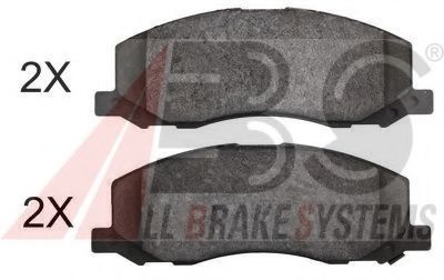 37761 ABS Brake Pad Set, disc brake