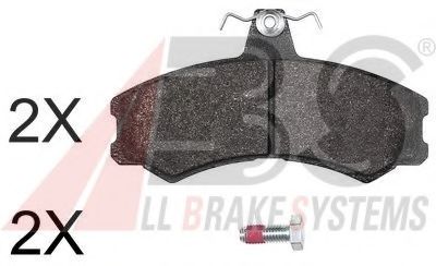 37780 OE ABS Brake System Brake Pad Set, disc brake
