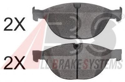 37807 OE ABS Brake Pad Set, disc brake