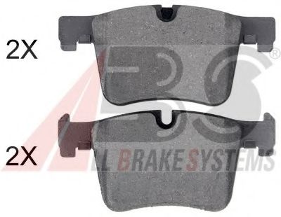 37887 OE ABS Brake System Brake Pad Set, disc brake