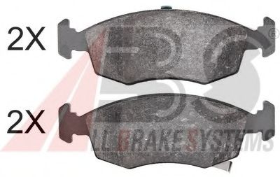 37901 ABS Brake Pad Set, disc brake