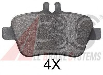 37905 ABS Brake Pad Set, disc brake