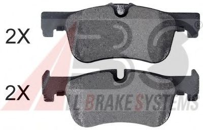 37922 OE ABS Brake Pad Set, disc brake