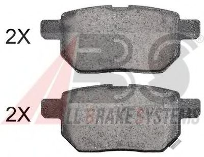 37926 OE ABS Brake Pad Set, disc brake