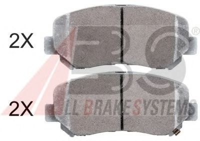 37929 ABS Brake System Brake Pad Set, disc brake