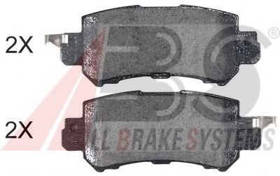 37931 OE ABS Brake System Brake Pad Set, disc brake