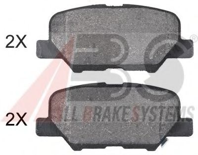 37975 OE ABS Brake Pad Set, disc brake