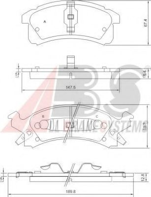 38506 ABS Exhaust Pipe