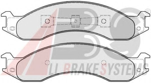 38557 ABS Brake Pad Set, disc brake