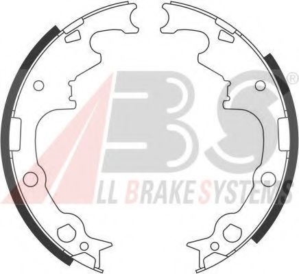 40538 ABS Brake System Brake Shoe Set