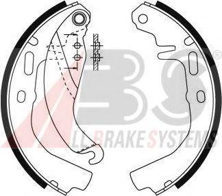 8792 ABS Wheel Brake Cylinder