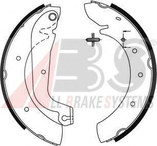 8860 ABS Brake Pad Set, disc brake