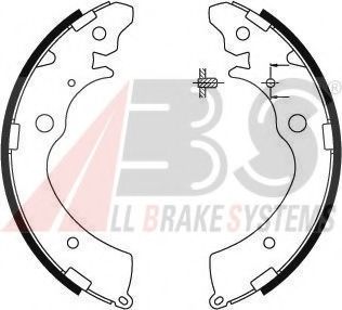 8861 ABS Brake System Brake Shoe Set