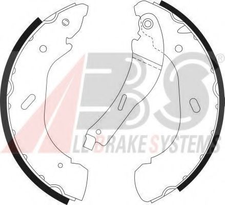 9087 ABS Wheel Suspension Mounting, axle beam
