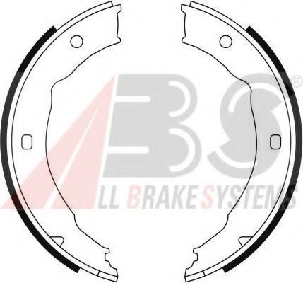 Brake Shoe Set, parking brake