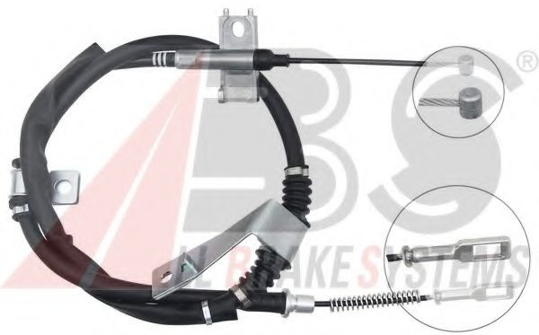 K10078 ABS Brake System Cable, parking brake