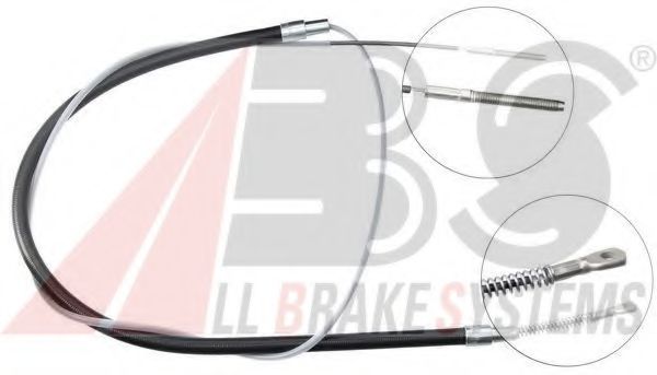 K10166 ABS Brake System Cable, parking brake