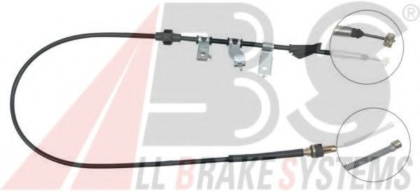 K12498 ABS Brake System Cable, parking brake