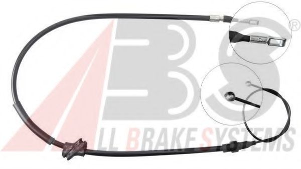 K13086 ABS Brake System Cable, parking brake