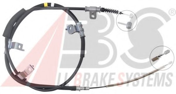 K17533 ABS Brake System Cable, parking brake