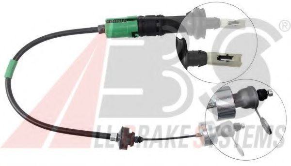 K27180 ABS Clutch Cable
