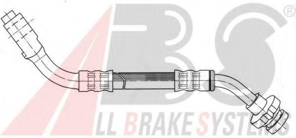 SL 3691 ABS Brake System Brake Hose