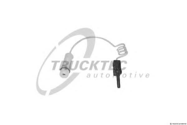 02.42.084 TRUCKTEC+AUTOMOTIVE Warning Contact, brake pad wear