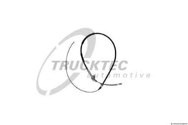 02.35.043 TRUCKTEC+AUTOMOTIVE Seilzug, Klappenentriegelung-Staukasten