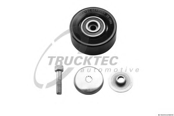 08.19.118 TRUCKTEC+AUTOMOTIVE Belt Drive Deflection/Guide Pulley, v-ribbed belt