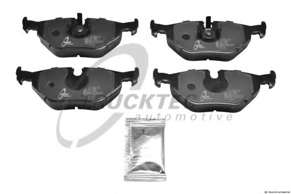 08.35.007 TRUCKTEC+AUTOMOTIVE Brake Pad Set, disc brake