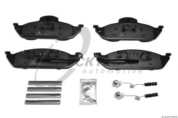 02.35.111 TRUCKTEC+AUTOMOTIVE Brake System Brake Pad Set, disc brake