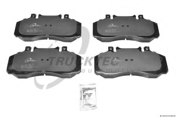 02.35.146 TRUCKTEC+AUTOMOTIVE Brake System Brake Pad Set, disc brake
