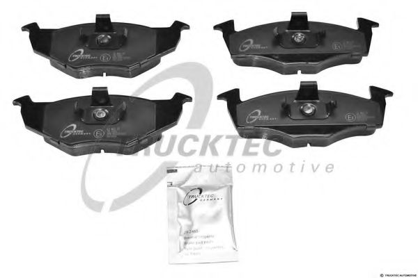 07.35.102 TRUCKTEC+AUTOMOTIVE Brake System Brake Pad Set, disc brake