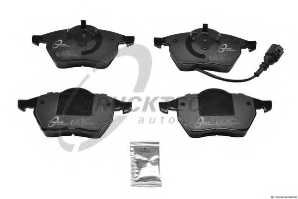 07.35.104 TRUCKTEC+AUTOMOTIVE Brake System Brake Pad Set, disc brake
