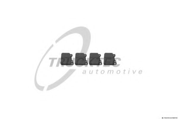 02.35.132 TRUCKTEC+AUTOMOTIVE Brake Pad Set, disc brake