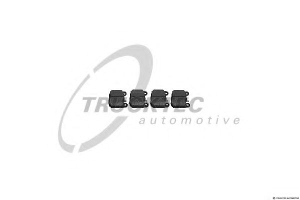 02.35.142 TRUCKTEC+AUTOMOTIVE Brake Pad Set, disc brake