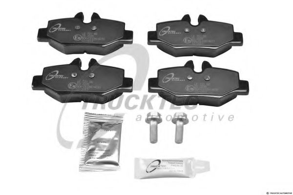 02.35.161 TRUCKTEC+AUTOMOTIVE Brake Pad Set, disc brake