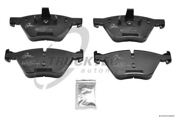 08.34.110 TRUCKTEC+AUTOMOTIVE Brake System Brake Pad Set, disc brake